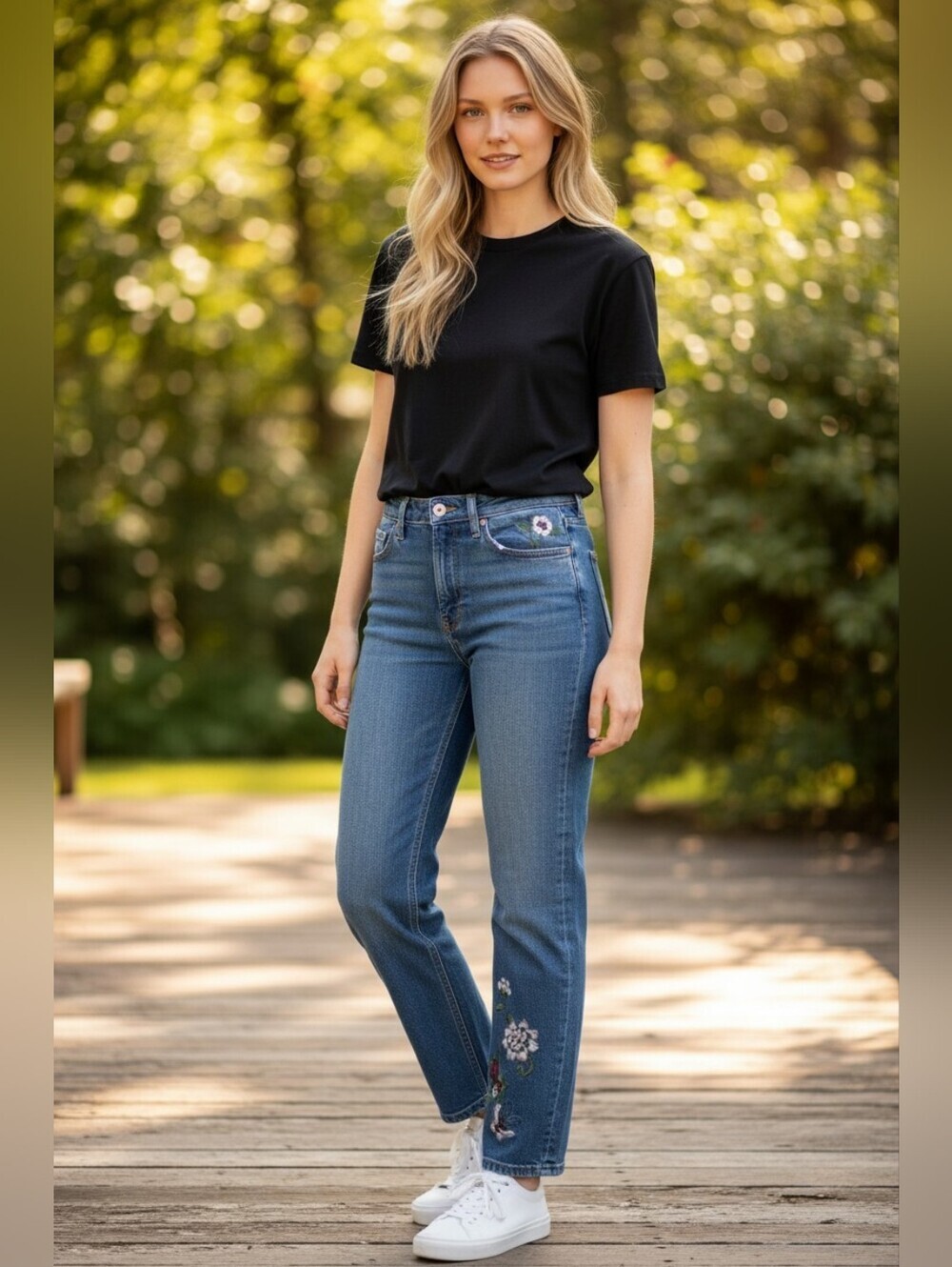 Reformation Blue Jeans